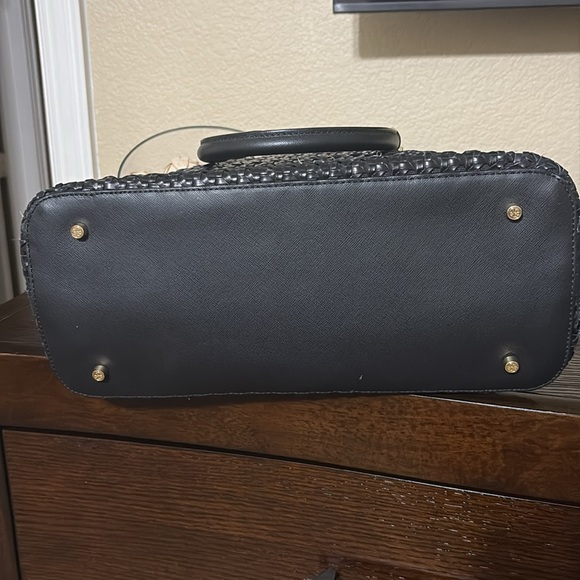 Tory Burch Robinson Reva Woven Dome Satchel - Picture 6 of 10